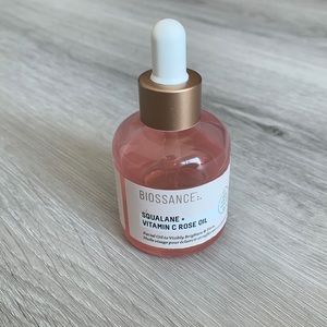 Biossance  squalane + vitamin c rose oil